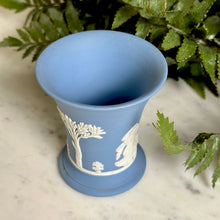 Load image into Gallery viewer, Small Blue Wedgewood Jasperware Vase