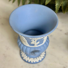 Load image into Gallery viewer, Small Blue Wedgewood Jasperware Urn