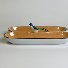 Load image into Gallery viewer, Lustreware Split Section Bird Dish