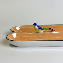 Load image into Gallery viewer, Lustreware Split Section Bird Dish