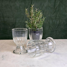 Load image into Gallery viewer, French Pressed Glass Coupe Glass