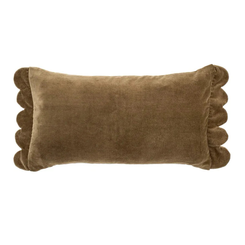 Velvet Scallop Pillow