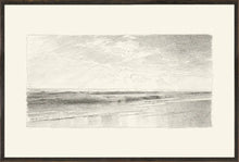 Load image into Gallery viewer, Graphite Seascape III Print
