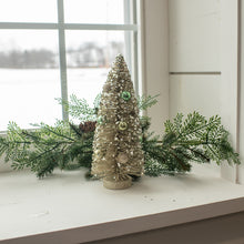 Load image into Gallery viewer, Silver Mercury Glass Bottle Brush Tree
