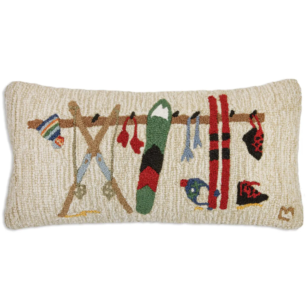 Ski Rack Hook Pillow