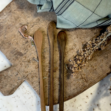 Load image into Gallery viewer, Vintage Wooden French Jam Spoons
