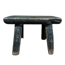 Load image into Gallery viewer, Vintage Weathered Back Small Stool
