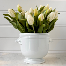 Load image into Gallery viewer, French Ironstone Footed Pot with Handles
