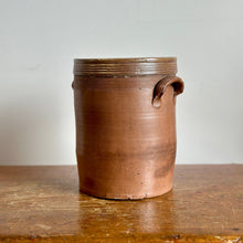 Load image into Gallery viewer, Antique French Earthenware Pot with Lid
