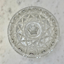 Load image into Gallery viewer, Vintage Cut Glass Sugar Bowl
