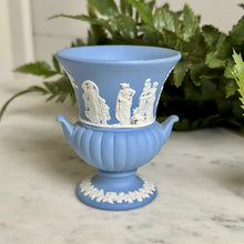 Load image into Gallery viewer, Small Blue Wedgewood Jasperware Urn
