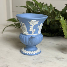 Load image into Gallery viewer, Small Blue Wedgewood Jasperware Urn
