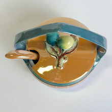 Load image into Gallery viewer, Lustreware Condiment Dish with Spoon
