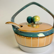 Load image into Gallery viewer, Lustreware Condiment Dish with Spoon
