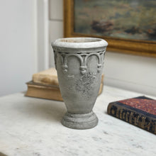Load image into Gallery viewer, Vintage Mini Concrete Urn Pot
