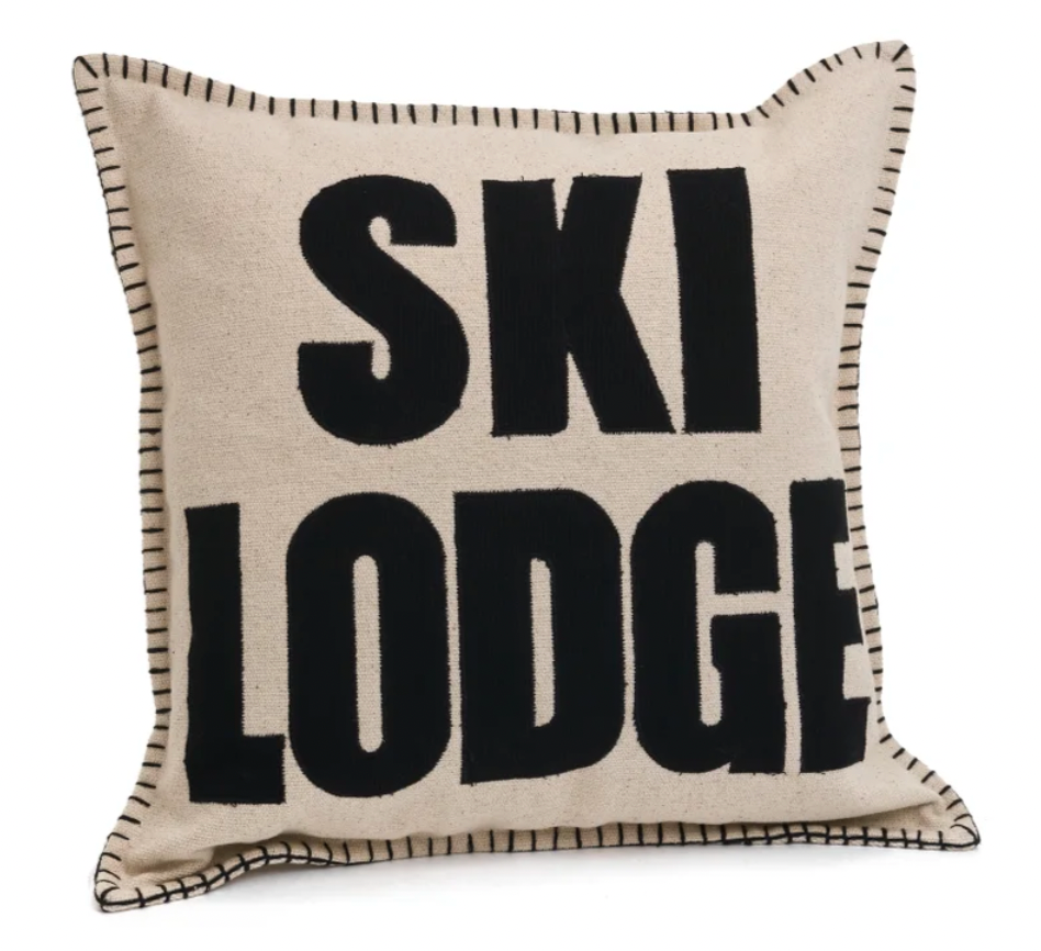 Ski Lodge Pillow