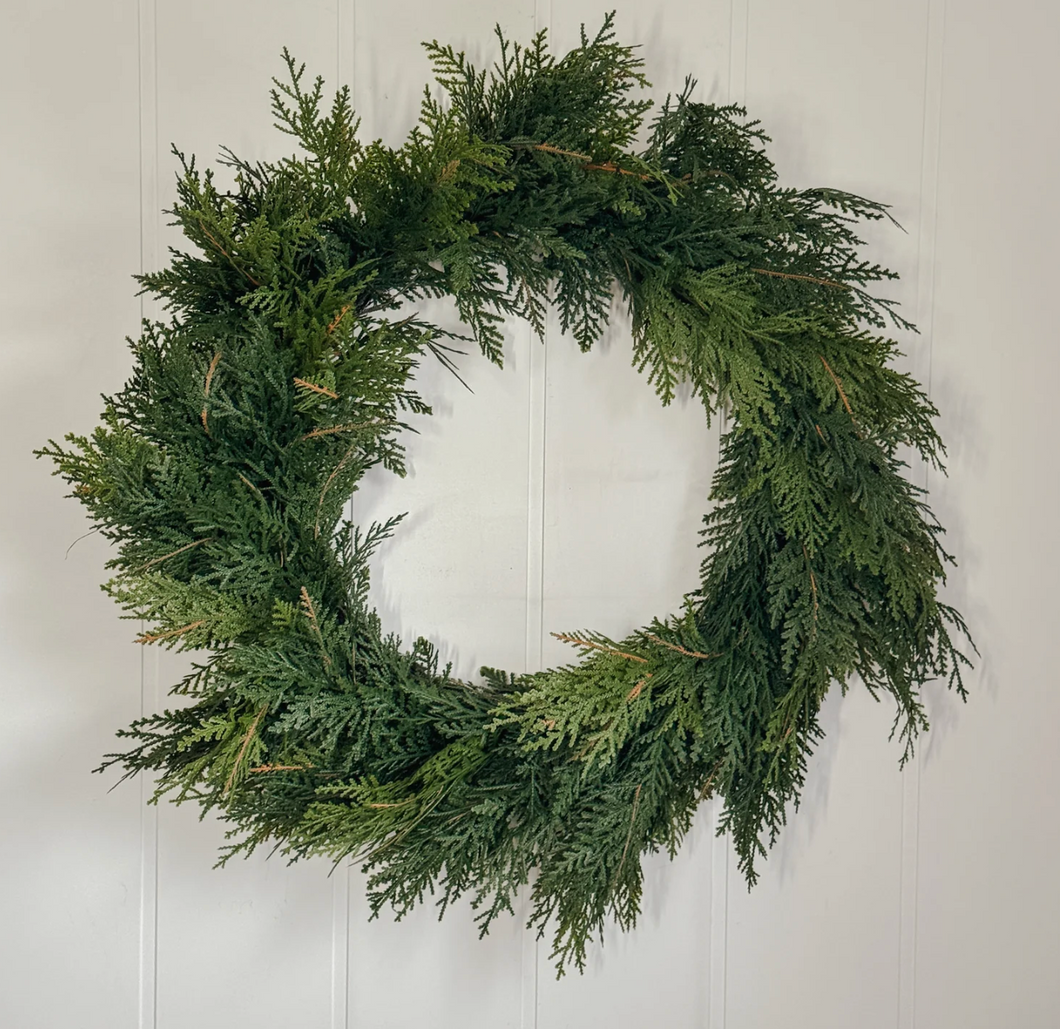 Northern White Cedar Wreath (26