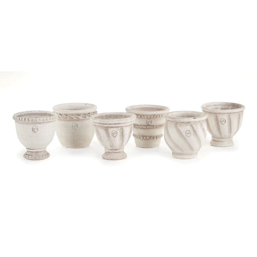 Wakefield White Mini Pots