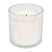 Load image into Gallery viewer, Christmas Ribbed Glass Candle
