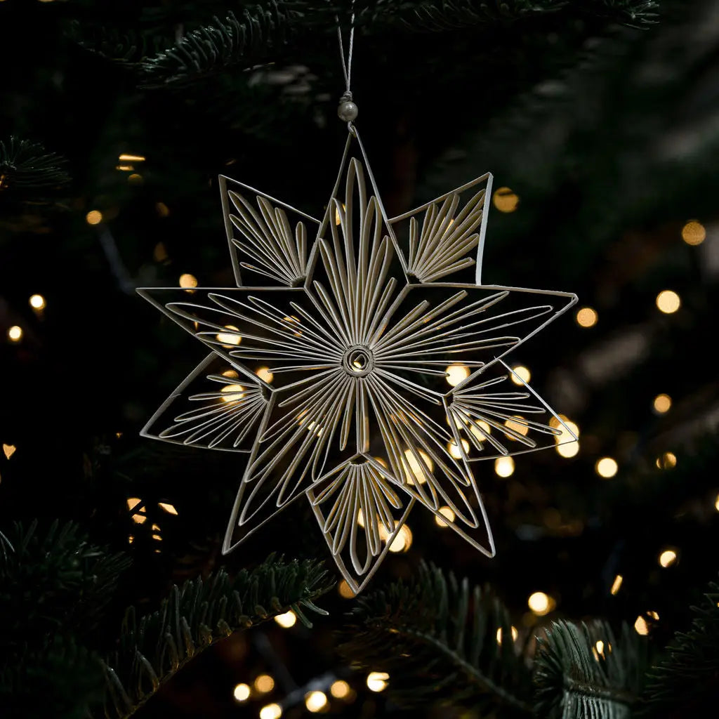 Quilled North Star Ornament