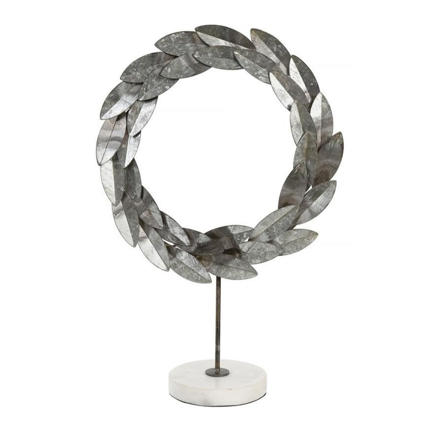 Willow Wreath on Stand