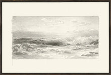 Load image into Gallery viewer, Graphite Seascape I Print

