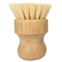 Load image into Gallery viewer, Sisal Bamboo Scrub Brush
