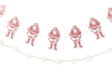 Load image into Gallery viewer, Santa Banner and Felt Circle Banner Set
