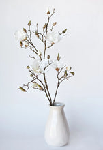 Load image into Gallery viewer, 40&quot; Faux Magnolia Branch Stem
