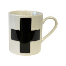 Load image into Gallery viewer, Stoneware Mug with Swiss Cross
