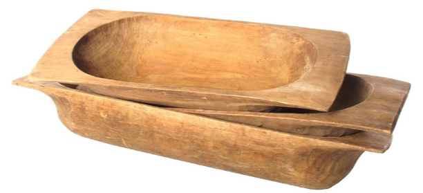 Antique Dough Bowl