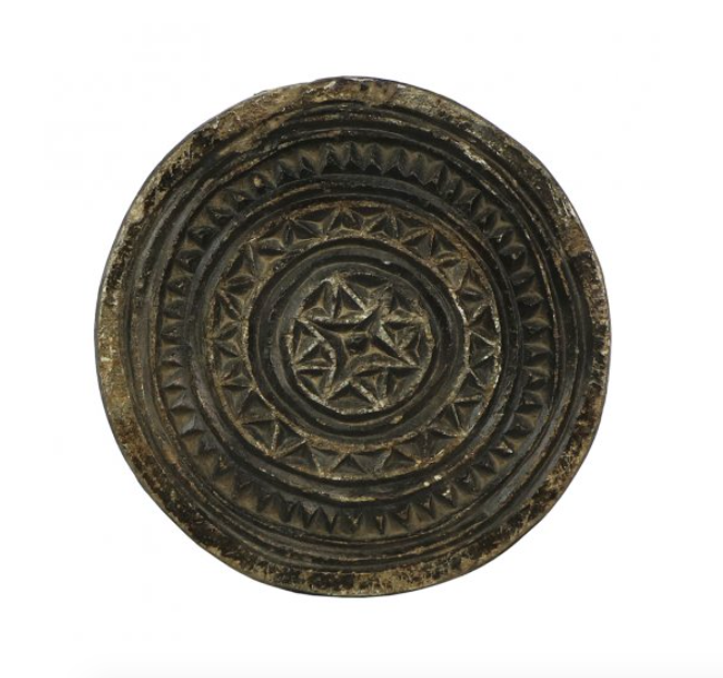 Carved Stone Biscuit Mold