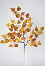 Load image into Gallery viewer, Faux Birch Leaf Stem I
