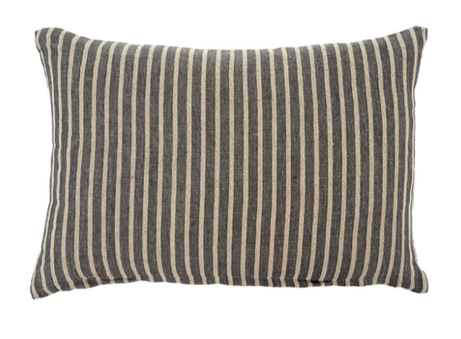 Pinstripe Linen Pillow