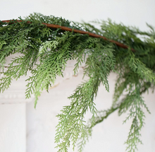 Load image into Gallery viewer, 6&#39; Faux Cedar Garland
