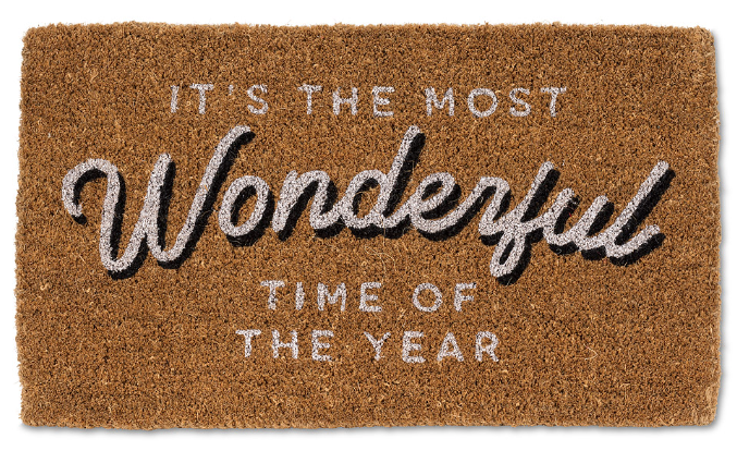 Wonderful Time of Year Doormat