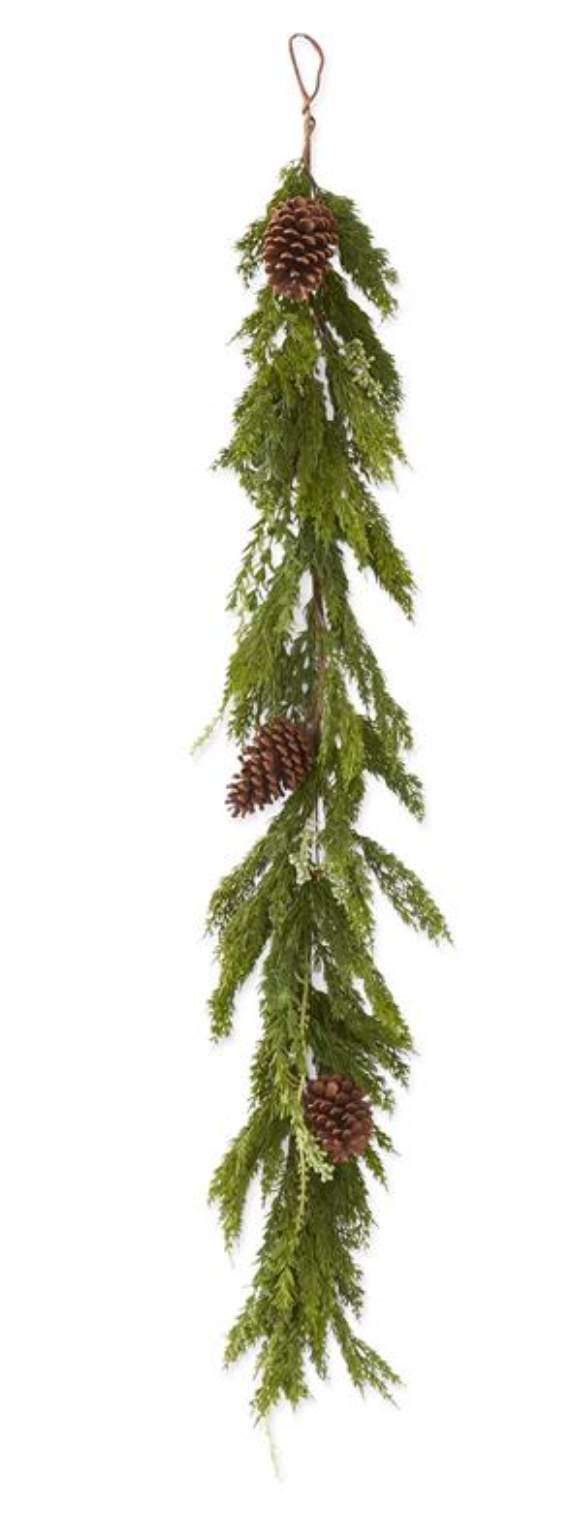 Pine and Myrtle Garland