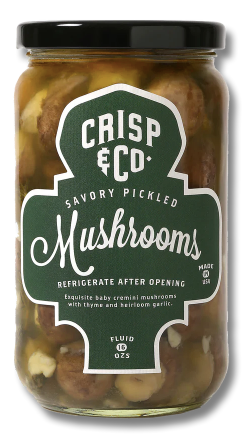 Savoury Pickled Mushrooms