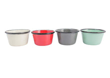 Load image into Gallery viewer, Mini Enamel Bowls (Set of 4)
