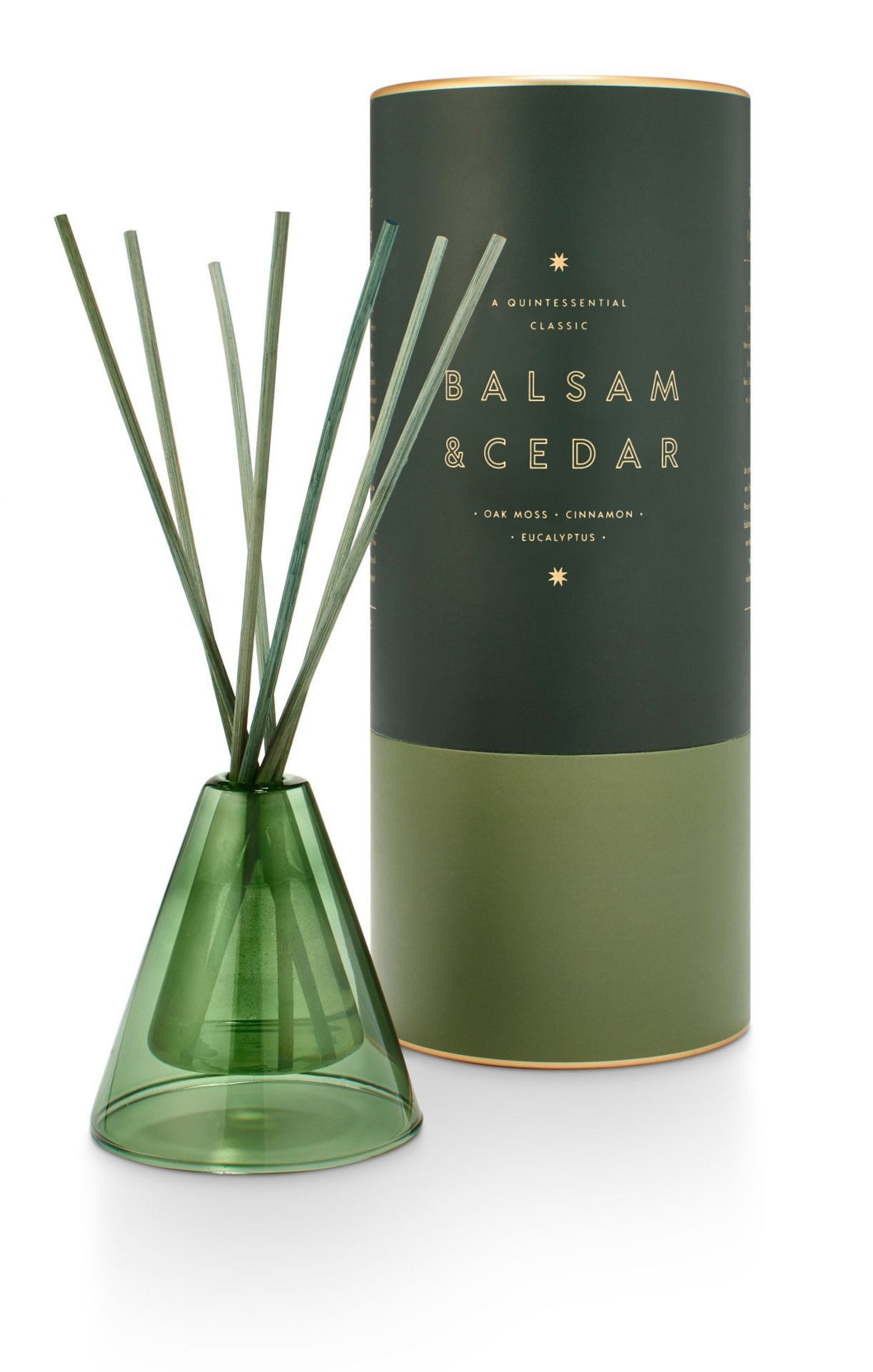 Balsam + Cedar Glass Diffuser